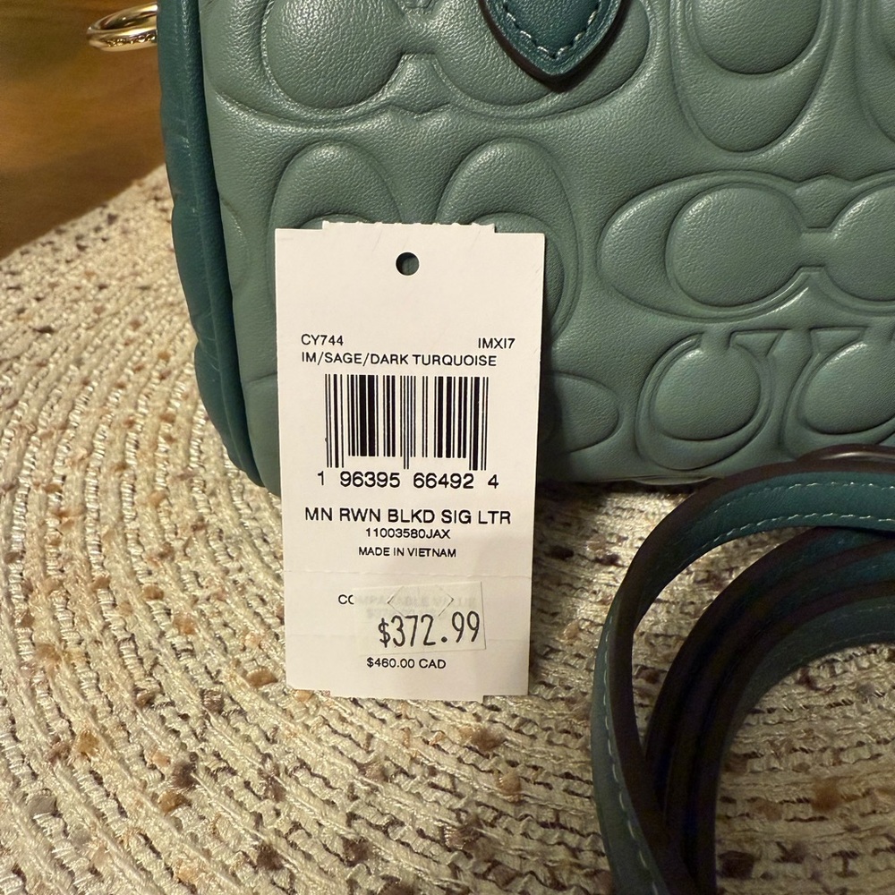 COACH Mini RWN BLKD SIG - Picture 5 of 5